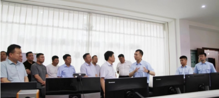 伊金霍洛旗委副书记、旗长吴云一行到红庆河煤矿督导查抄