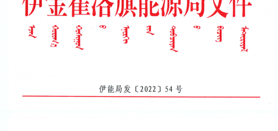 伊金霍洛旗能源局关于对煤矿上级公司进行查抄领导的通知（伊能局发【2022】54号）